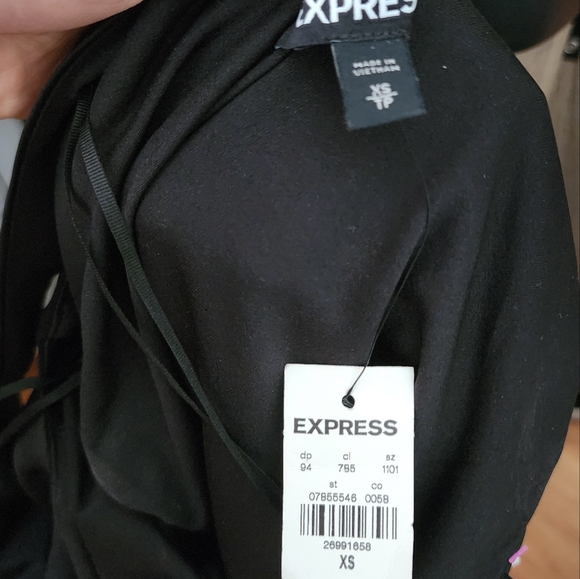 ❤️Express Satin V-Neck Maxi Slip Dress☆ - Picture 5 of 5